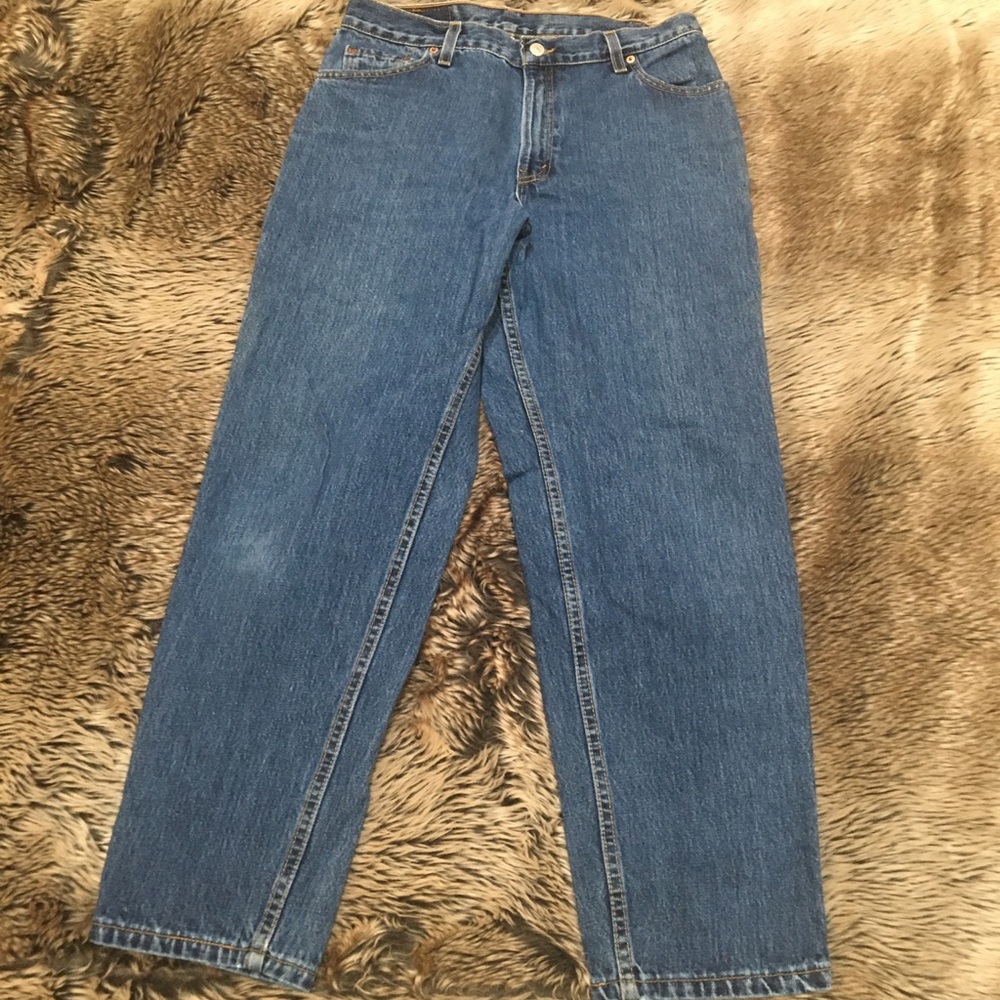 Vintage💛Levi’s 550 High Waist Relaxed Fit Tapered Leg Jeans *Size 14 Short*